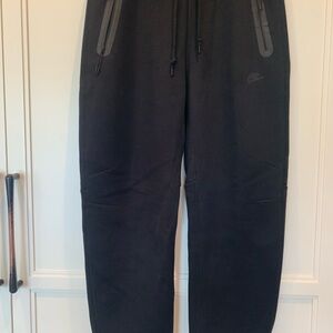 Nike Men's Tech Fleece Open Hem Pants in black size L